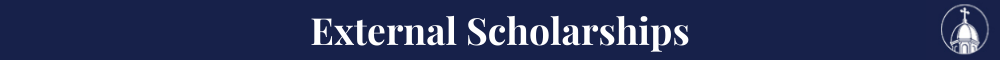 External Scholarships Banner